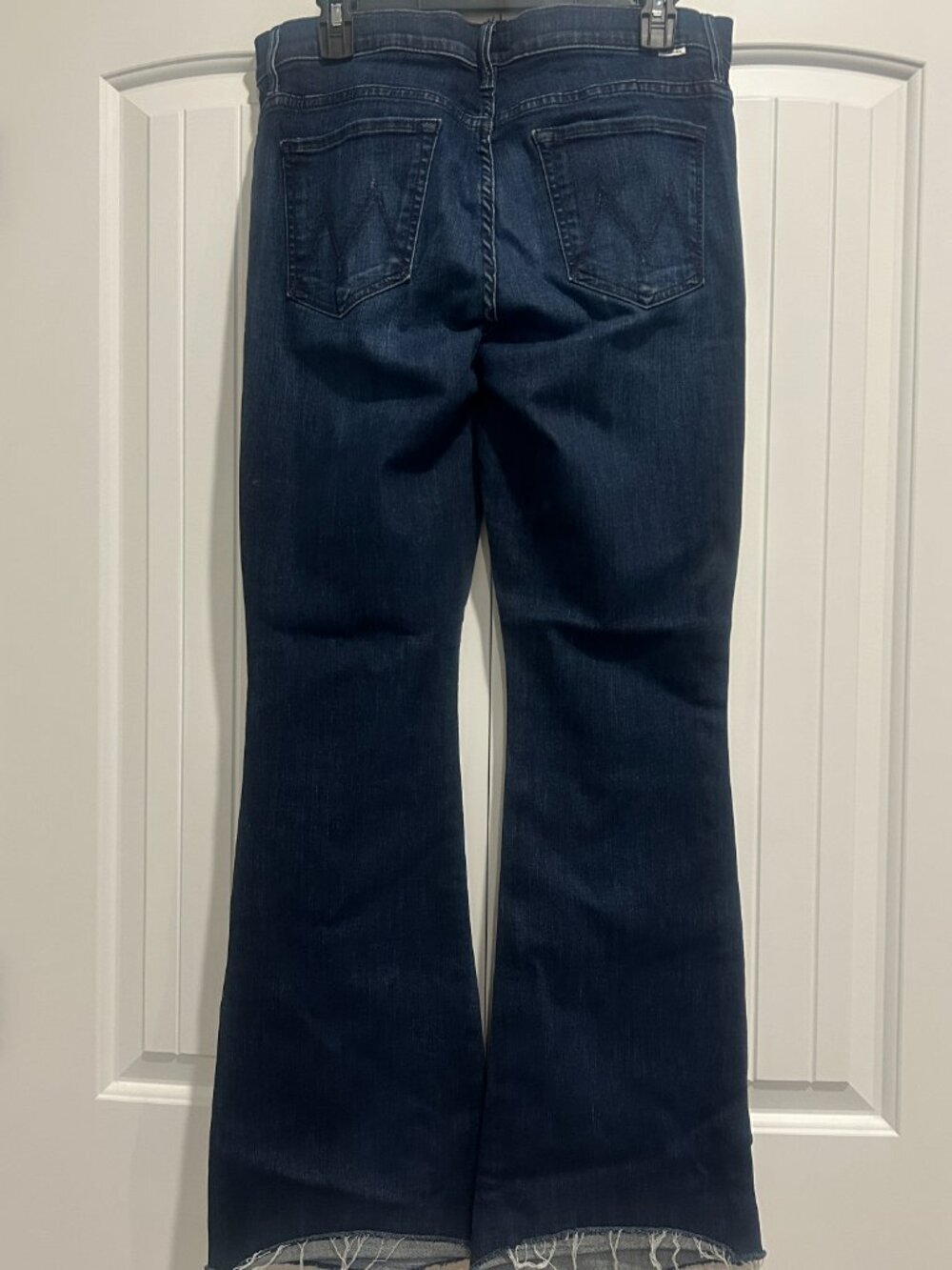 Mother The Weekender Fray in Mint Condition Dark Wash Jeans Women's Size 30 - Picture 7 of 12